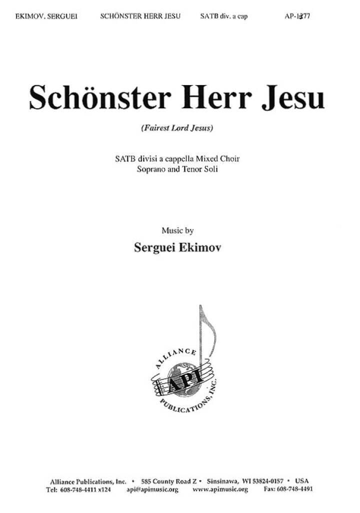 Schonster Herr Jesu